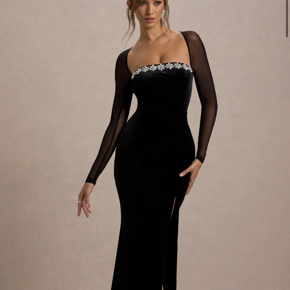 Elegant Black Evening Dress